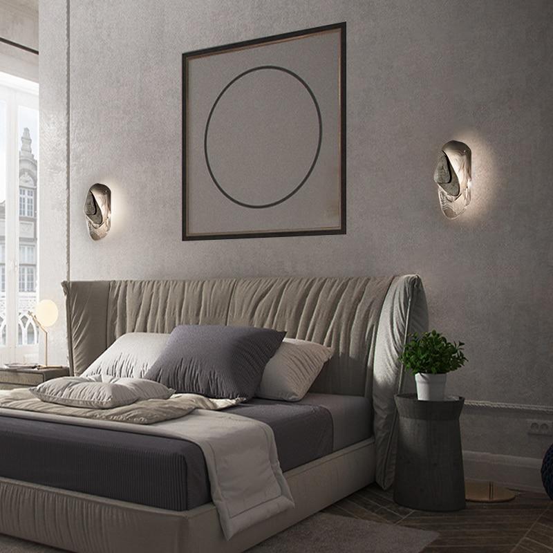 Abstract Crystal Stone Wall Light - Image 4