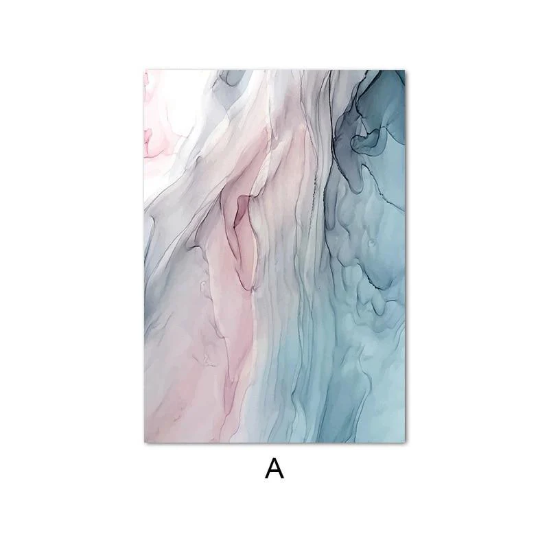 Abstract Ink Canvas Art - Image 8