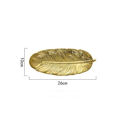 Banana Leaf Ceramic Tray - Image 7