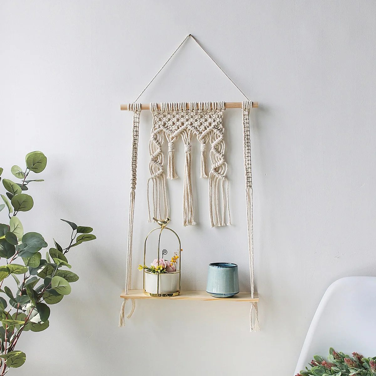 Boho Chic Wall Shelves - Image 3
