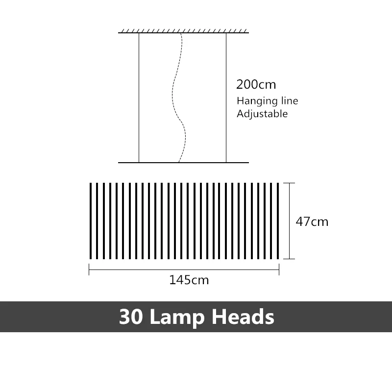 Contemporary Chandelier - Image 15