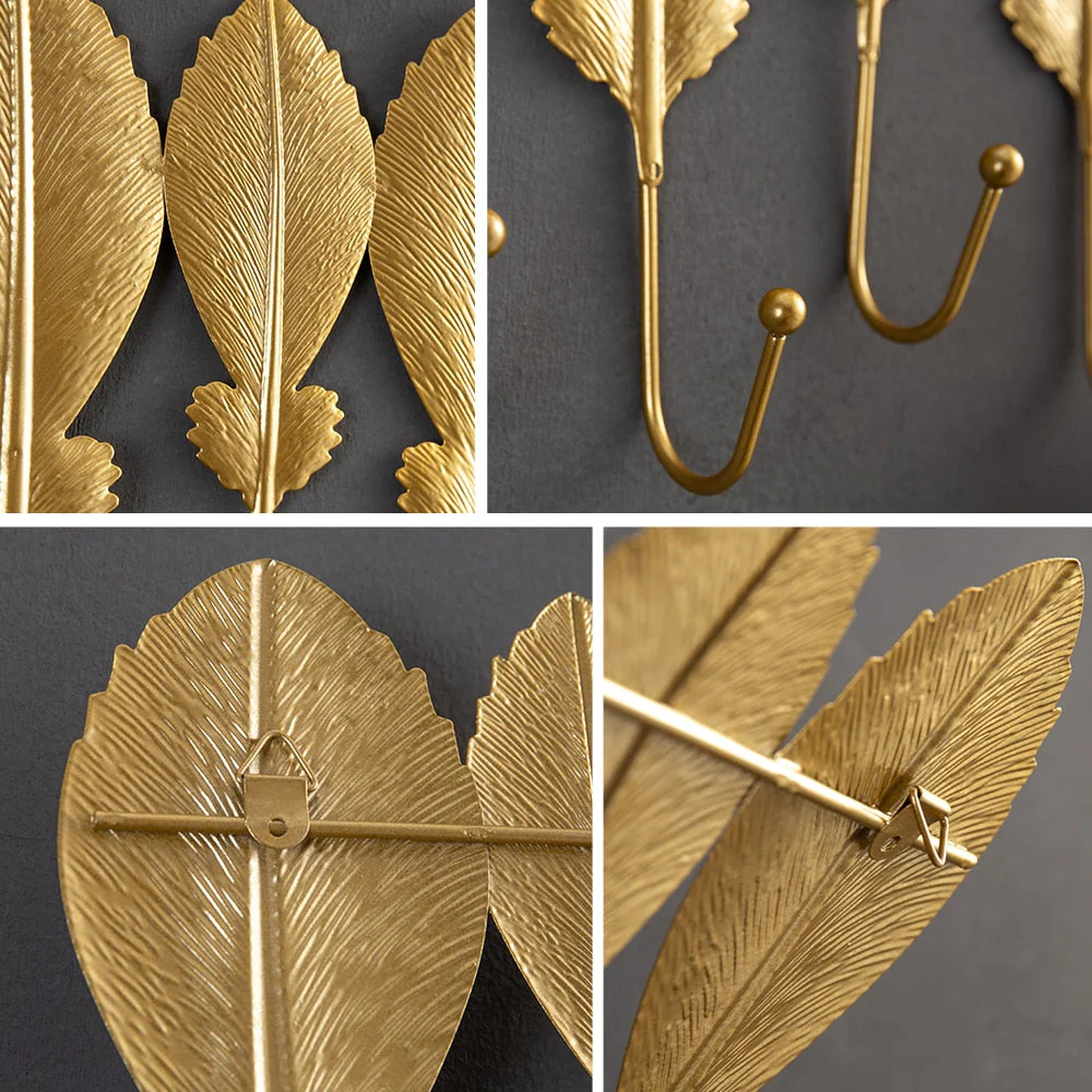 Leafy Gate Wall Hooks - Image 3