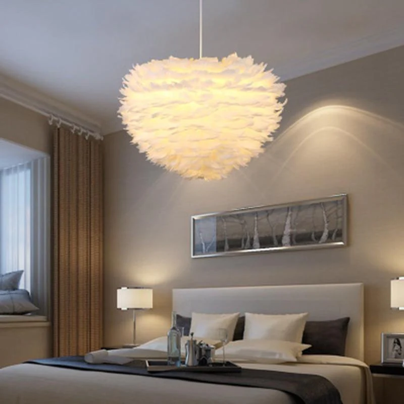 Feather Pendant Lamp - Image 6