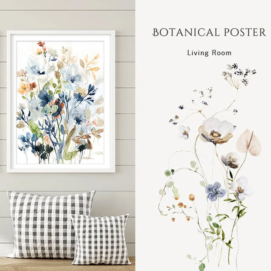 Floral Bloom Botanical Canvas - Image 9