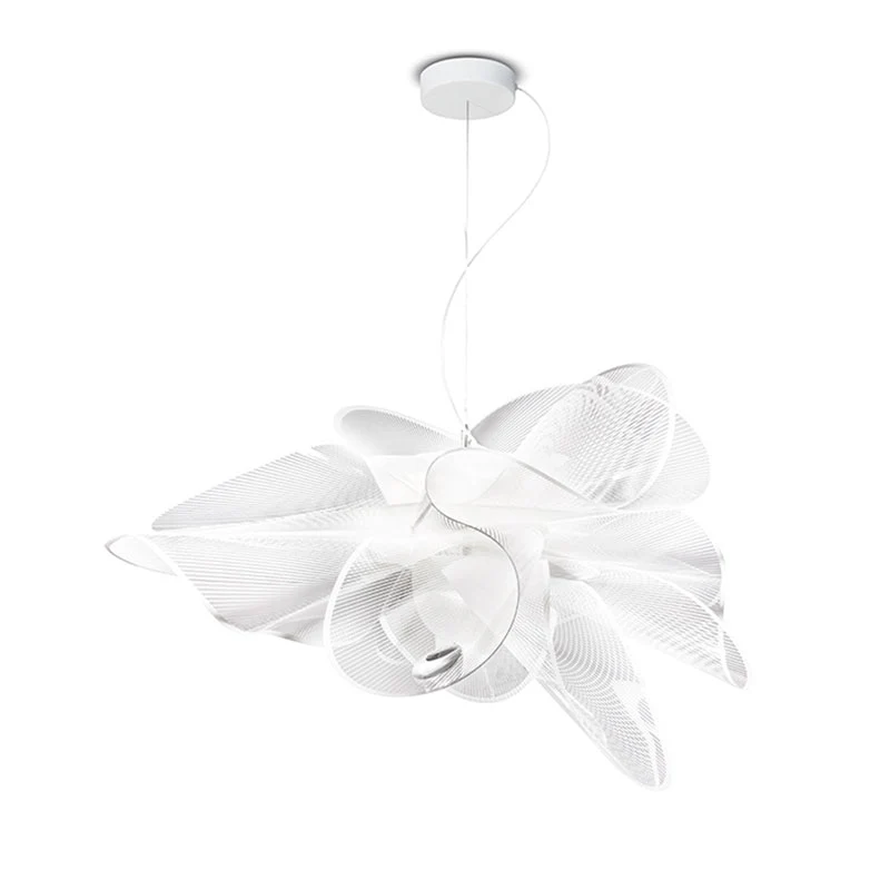 Luminous Lattice LED Mesh Chandelier - Image 6