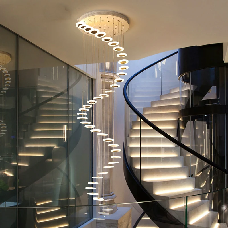 Minimalist Disc Chandelier - Image 7