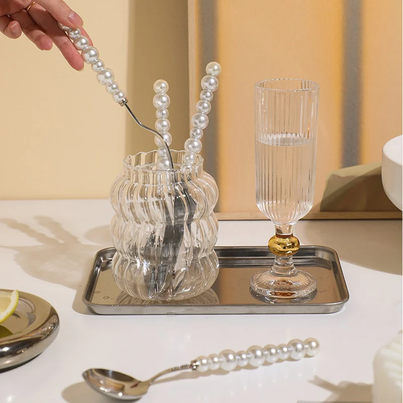 Pearl Essence Silver Cutlery Set - Image 9