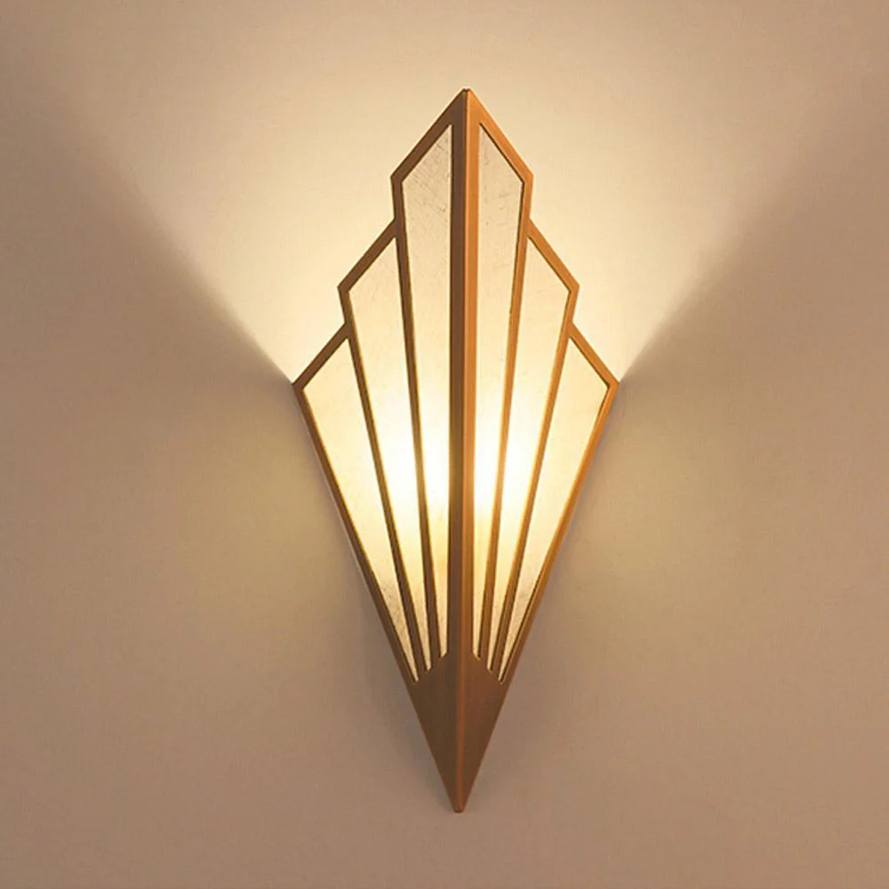 Vintage Fan Wall Lamp - Image 7
